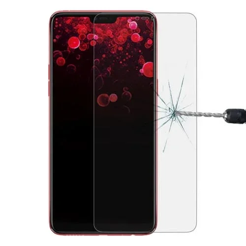 Película de Vidrio Templado de 0.26mm 9H 2.5D para Oppo F7