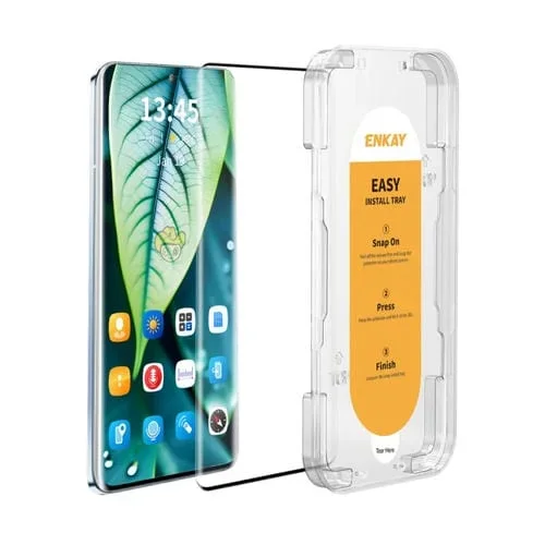 Película de Vidrio Templado Enkay para Honor 50 Pro con Pegamento Lateral Doblado En Caliente