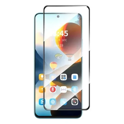 Película de Vidrio Templado Enkay para Tecno Camon 19 Neo con Pegamento Completo (Aluminio y Silicio)