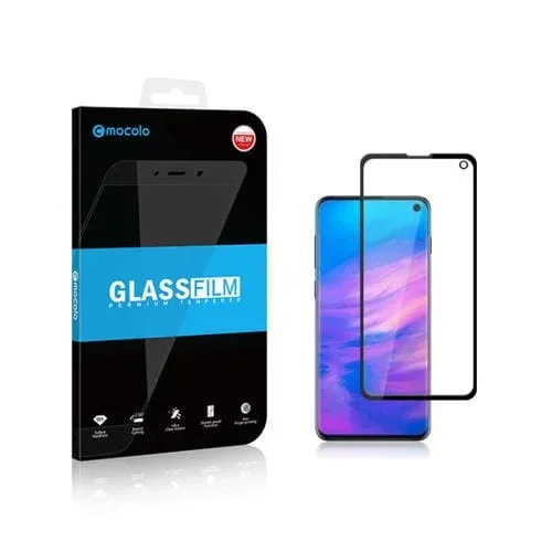 Película de Vidrio Templado Mocolo Galaxy S10E 0.33mm 9H 2.5D con Pegamento Completo (2 PCs)