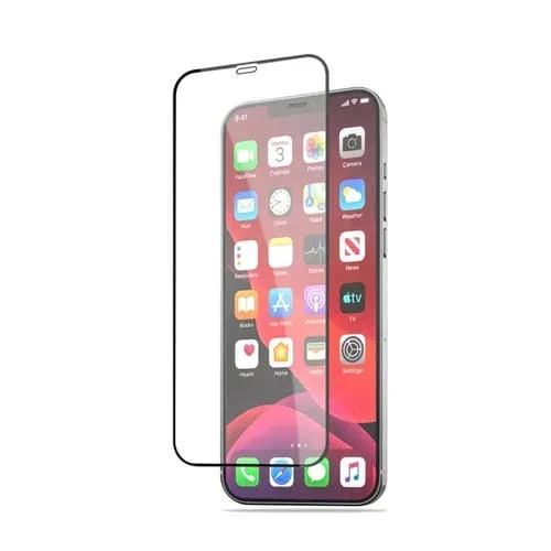 Película de Vidrio Templado Mocolo iPhone 12 Pro Max 0.33mm 9H 3D Curvada con Pegamento Completo