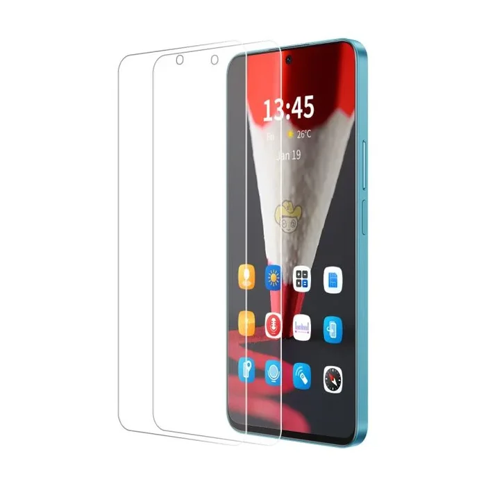 Película de Vidrio Templado Motorola Moto G Play 2025 2 Piezas Enkay 9H Big Arc Edge