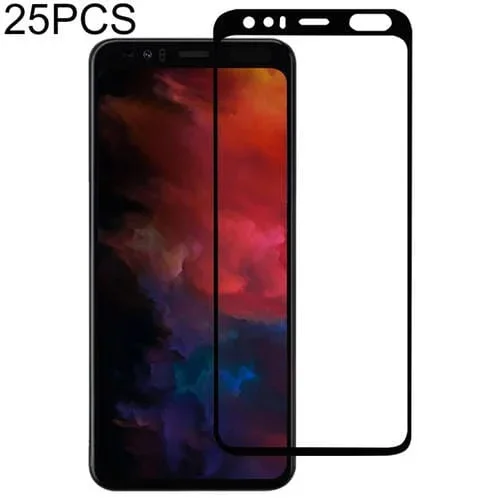 Película de Vidrio Templado Pantalla Completa Google Pixel 4 con Pegamento 25 Piezas