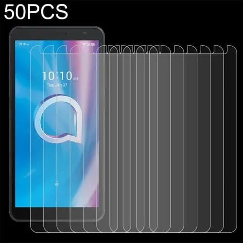 Película de Vidrio Templado para Alcatel 1B 2020 50 Pcs 0.26Mm 9H 2.5D