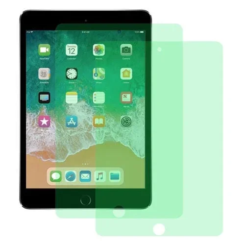 Película de Vidrio Templado para iPad Mini 2019 y 4 Protección Ocular Luz Verde 9H 2 PCs