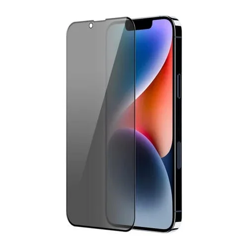 Película de Vidrio Templado para iPhone 14 Enkay Hat-Prince Pantalla Completa Privacidad Anti-Peeping 360 Grados