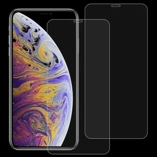 Película de Vidrio Templado para iPhone Xs Max 9H 2.5D 2 unidades