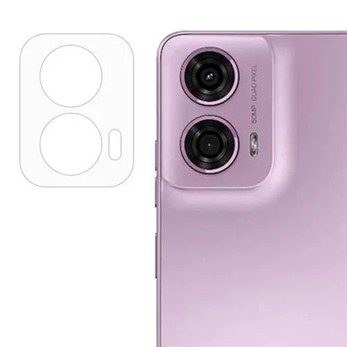 Película de Vidrio Templado para Lente de Cámara Trasera Motorola Moto G04 G24 Enkay Hat-Prince (Transparente)