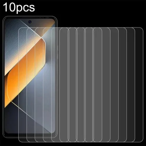 Película de Vidrio Templado para Tecno Pova 6 Neo 5G 10 Piezas 0,26mm 9H 2.5D