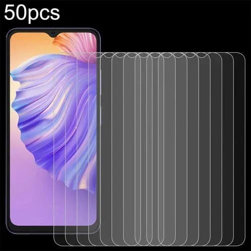 Película de Vidrio Templado para Ulefone Note 21 50 Piezas 0,26mm 9H 2.5D