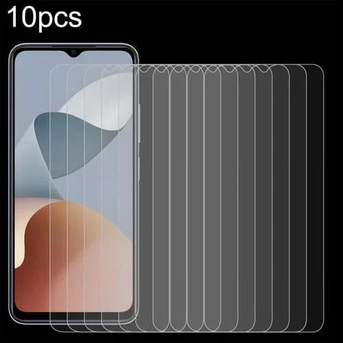 Película de Vidrio Templado para ZTE Blade A54 10 Piezas 0,26mm 9H 2.5D