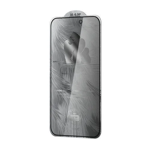 Película de Vidrio Templado Wk Wtp-088 para iPhone 16 Pro Max con Curvatura 28 Grados y Privacidad