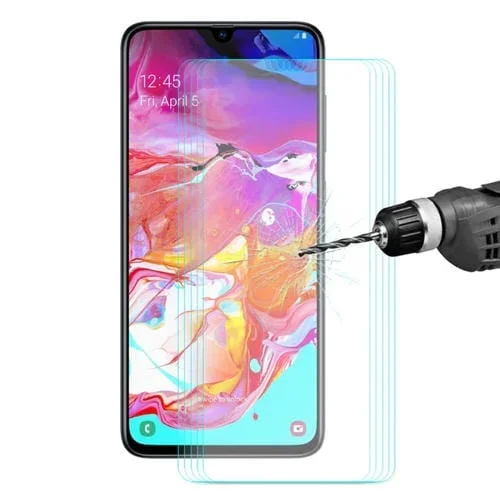 Película Protectora Vidrio Templado Enkay Hat-Prince 0.26mm 2.5D 9H para Galaxy A70 (5 PCs)