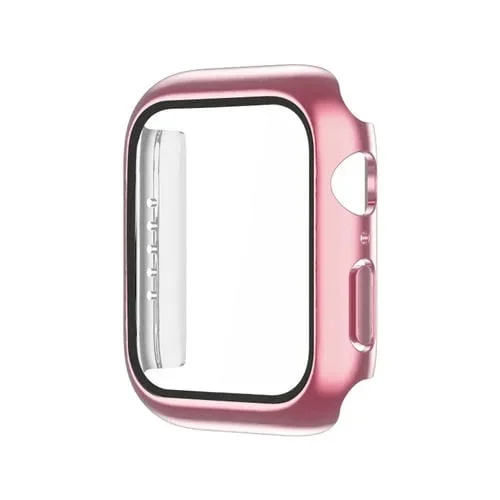 Película Templada Apple Watch Series 6/5/4/Se 40mm Electroplating Monocrome PC (Rosa)