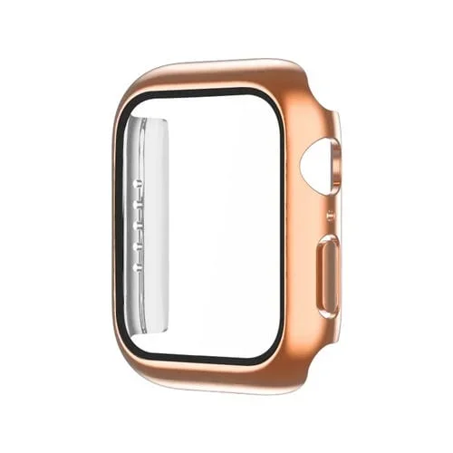 Película Templada Electroplating para Apple Watch Serie 3/2/1 38mm (Oro Rosa)