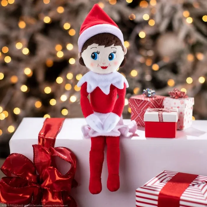Peluche niña elfo the elf on the shelf 34cm