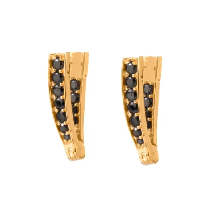 Pendientes sif jakobs mujer sif jakobs e1024-bk-rg 2cm