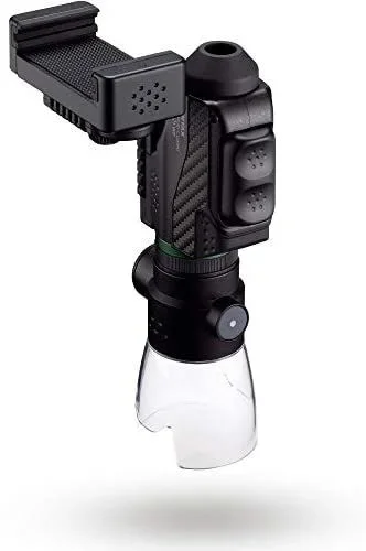 Pentax 63621 Monocular VM 6×21 WP – Kit Completo Incluye un Adaptador para Smartphone y Soporte Macro Junto con un monocular de Aumento Brillante y Claro 6X con excelente Rendimiento óptico. Black