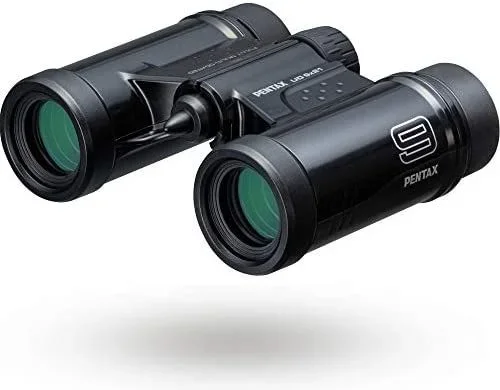 Pentax Prismáticos 61811 UD 9×21 – Rosa Un Campo de visión Brillante y Claro, un Cuerpo Compacto y Ligero con Prisma de Techo, óptica Totalmente Multicapa Que Proporciona un excelente Rendimiento de