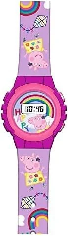 Peppa pig reloj digital presentación regalo