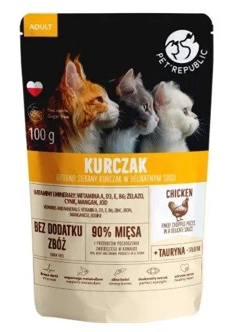 Pet Republic Comida húmeda Pollo 100 g