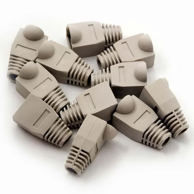 Pg kit 100 unidades capuchon rj45 gris
