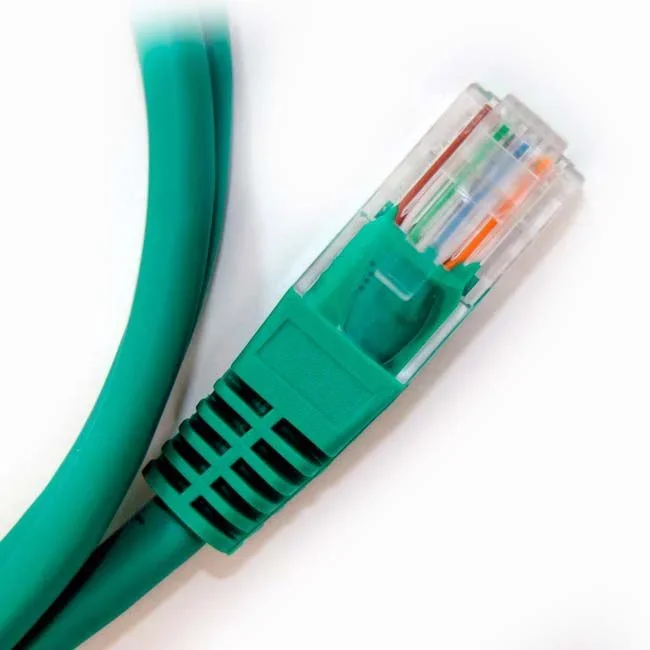 Pg latiguillo color verde rj45 cat 5e utp 1 metro