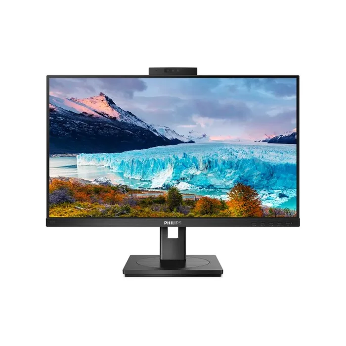 Philips 272S1MH Monitor 27 Pulgadas FHD, 75Hz, IPS, 4 ms GtG, Adaptive Sync., Altura Ajustable, Altavoces (1920×1080, 1x HDMI 1.4, 1x DP 1.2, USB-Hub), Negro