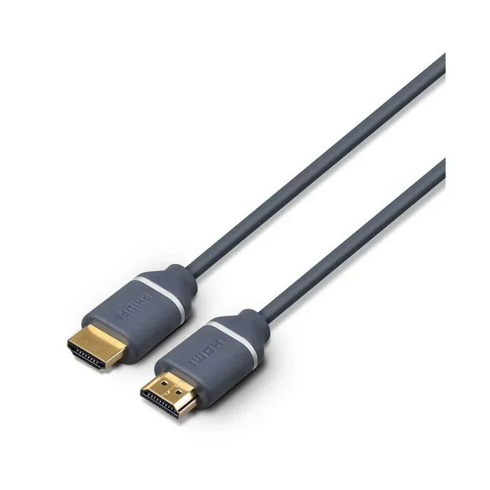 PHILIPS Cable HDMI 2.0 de alta velocidad con Ethernet, compatible con 3D, 4K 60Hz, retorno de audio, 5 metros