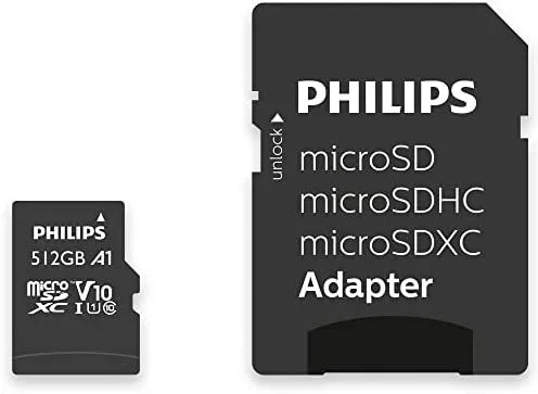 Philips FM51MP45B/00 memoria flash 512 GB MicroSDHC UHS-I Clase 10