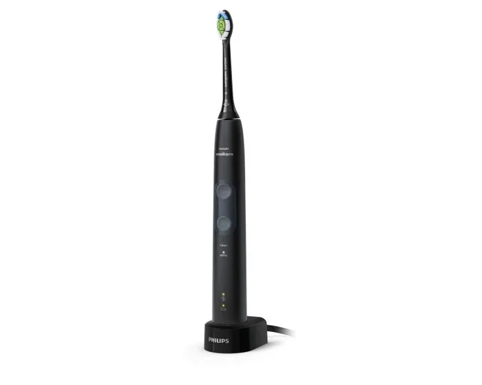 Philips Sonicare ProtectiveClean HX6830/44 – Cepillo de Dientes Eléctrico con sensor de presión, tecnología BrushSync y 2 modos de limpieza, color negro