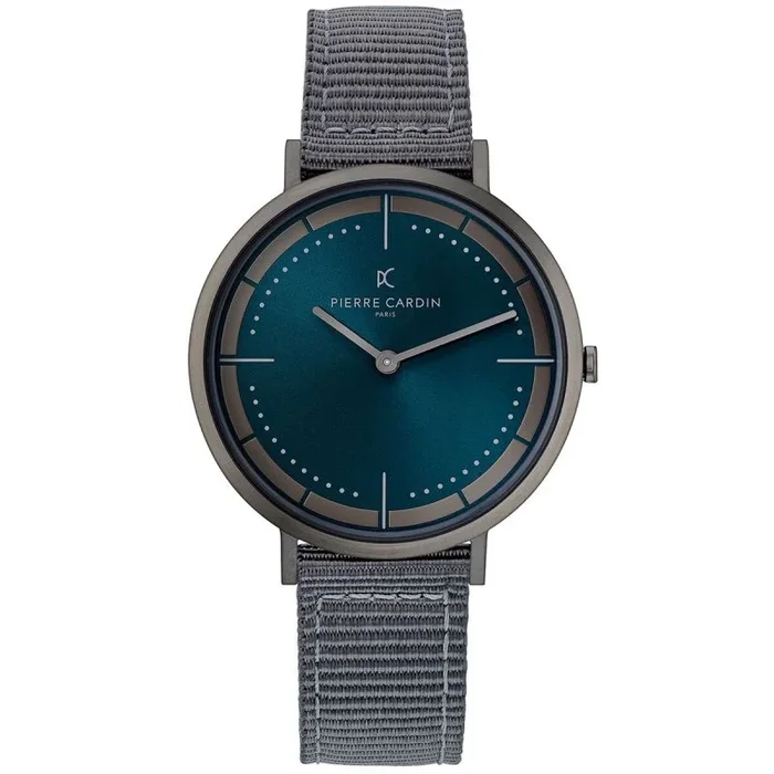 Pierre Cardin Gunmetal – Reloj para hombre, pulsera, Pulsera