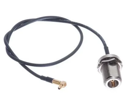 Pigtails ipmmx-nhb-30 pigtail mmcx / n-hembra bulkhead 30 cm