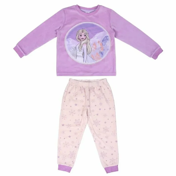 Pijama Infantil Frozen Lila 5 Años