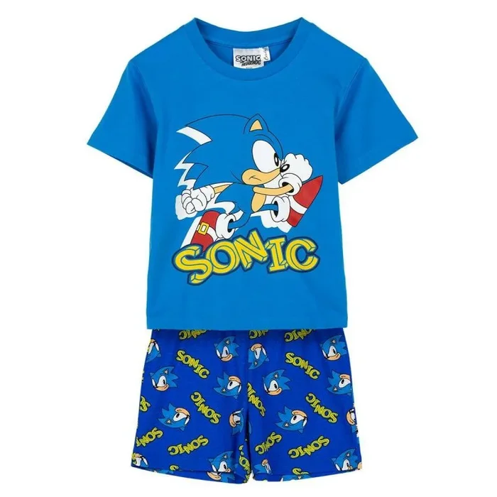 Pijama infantil sonic azul 12 años