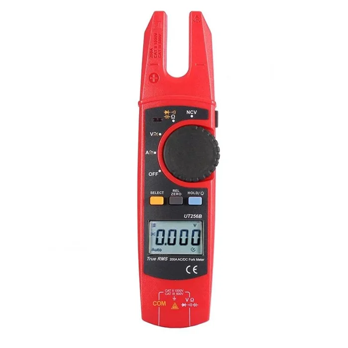 Pinza Amperimetrica Digital Abierta 1kv/dc 750vac 200aac/dc Ut256b