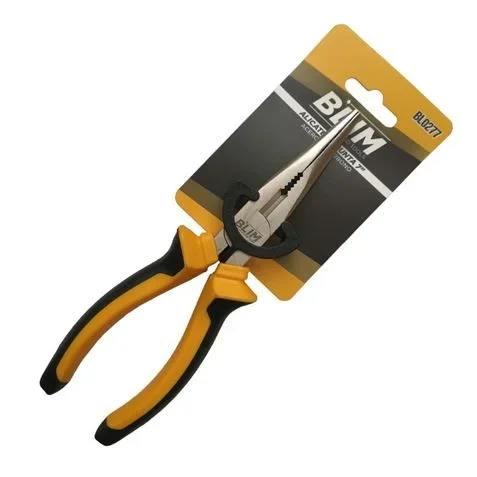 Pinzas de punta larga BLIM BL0277 de 7 pulgadas profesionales de acero al carbono de punta punta punta – Mango resistente antideslizante