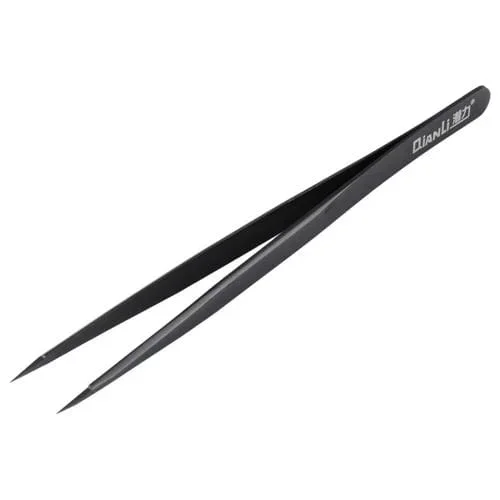Pinzas Puntiagudas de Acero Inoxidable Qianli Ineezy Fx-03 Gruesas Extra Afiladas