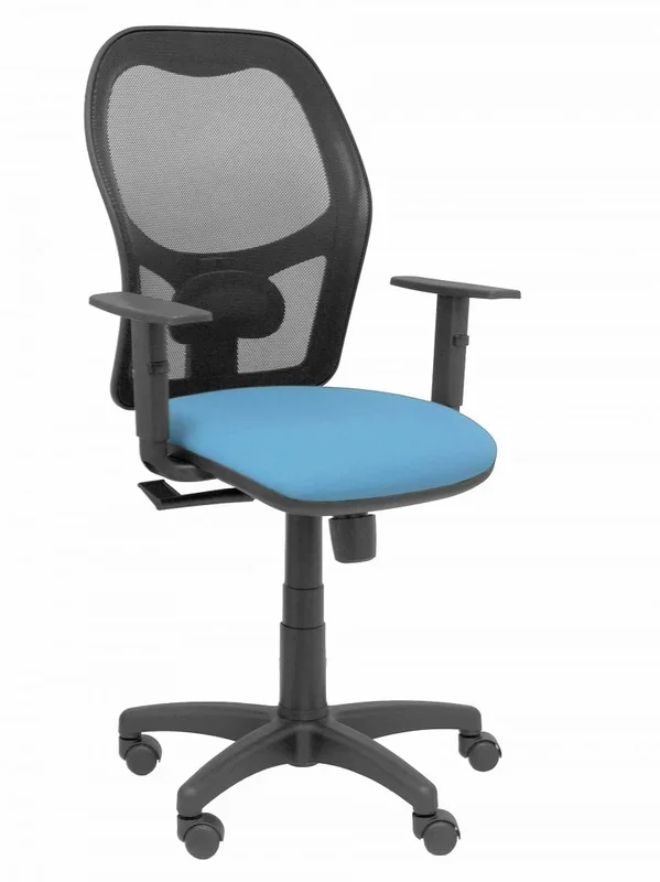 Piqueras y Crespo 8436586627737 Silla de Oficina, Poliuretano termoplástico, Azul Cielo, Estandar