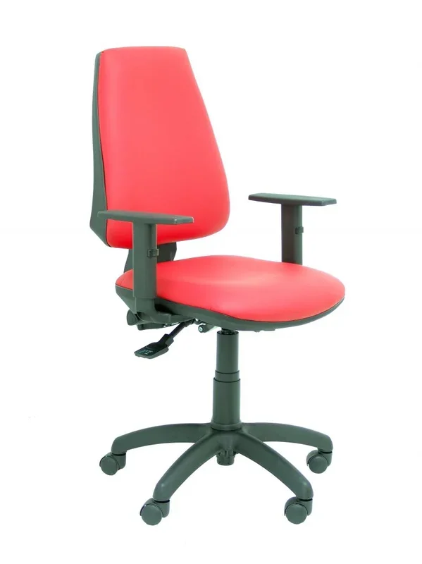Piqueras y Crespo Elche Silla de Oficina ergonómica, Nailon, Rojo, único