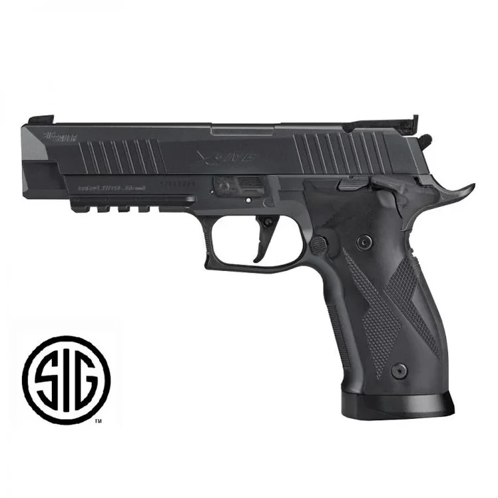 Pistola Sig Sauer X-FIVE Negro CO2 – 4,5 Mm Balines – Blowback