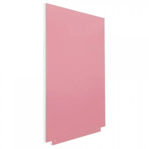 Pizarra sin marco skinwhiteboard color rosa claro escala de rojos. medida 75x115cm magnética modular rocada 6420r-3015