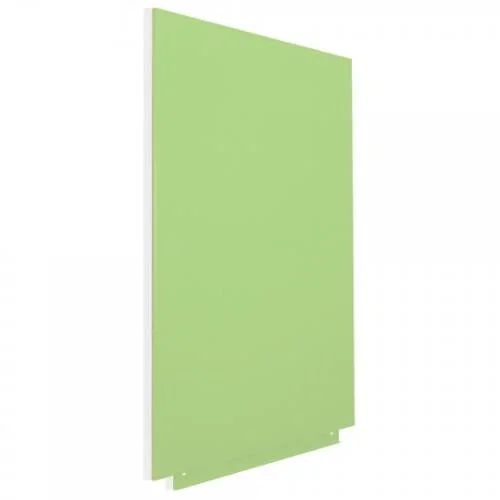Pizarra sin marco skinwhiteboard color verde pálido escala de verdes. medida 75x115cm magnética modular rocada 6420r-230