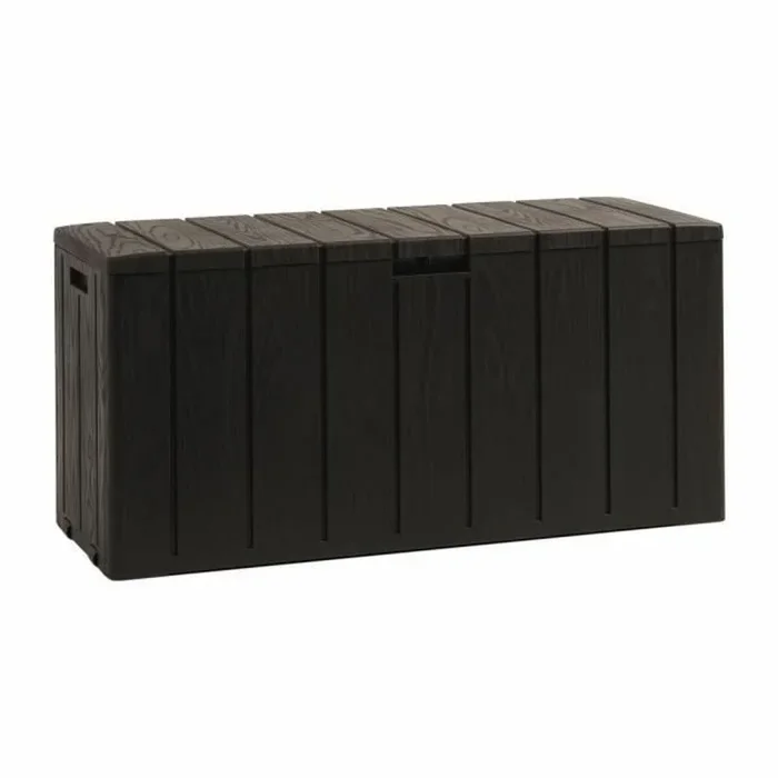Plastmeccanica S.p.A. Baúl de interior o exterior de resina Multibox Bravo Brown 270 litros