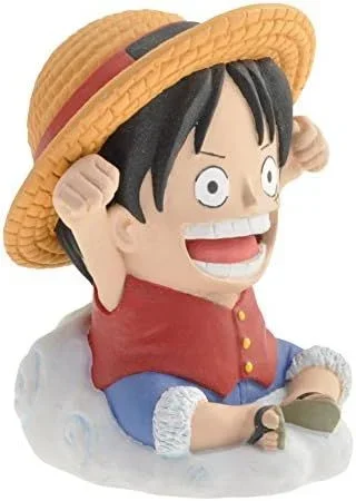 Plastoy One Piece Luffy HUCHAS, Multicolor, único (80042)