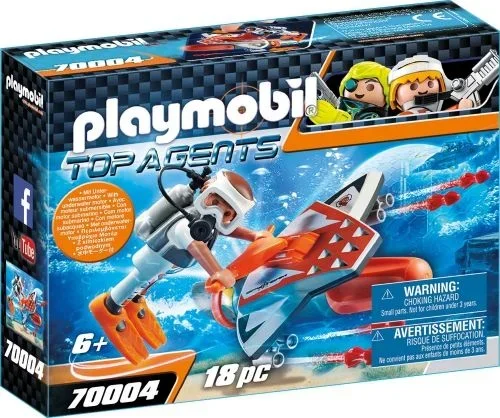 Playmobil Top Agents 70004 set de juguetes