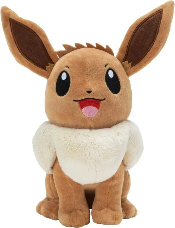 Pokémon PKW3105-30cm Peluche de Evoli, Peluche Oficial