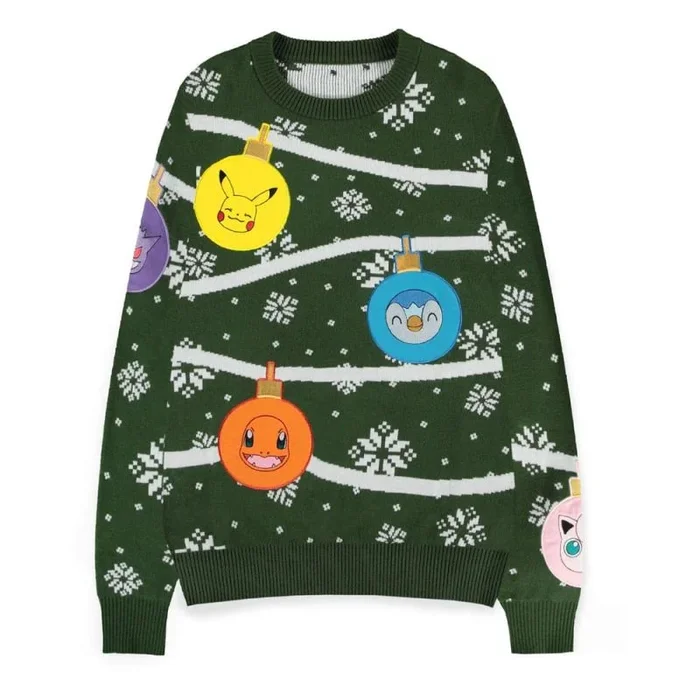 Pokémon Starter Unisex Jersey de Punto Multicolor L 100% poliacrílico Regular