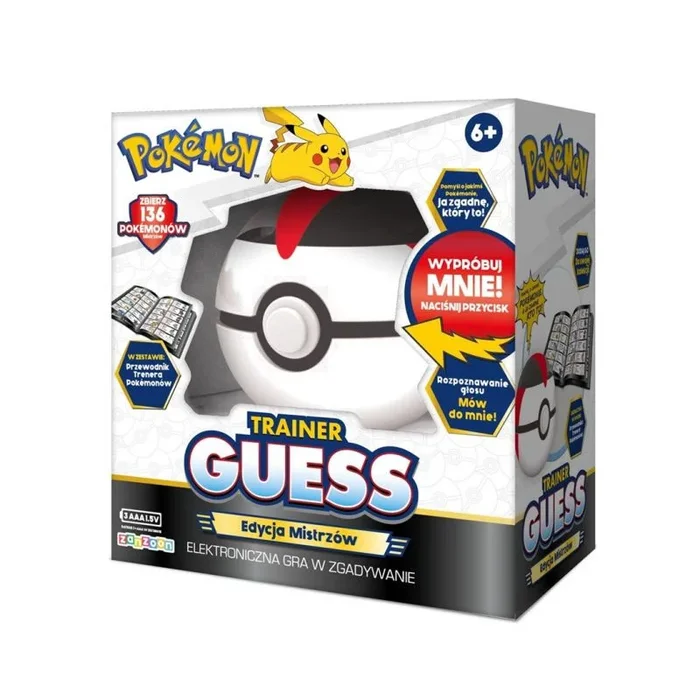 Pokemon Trainer Guess Champions – Juego electrónico versión PL