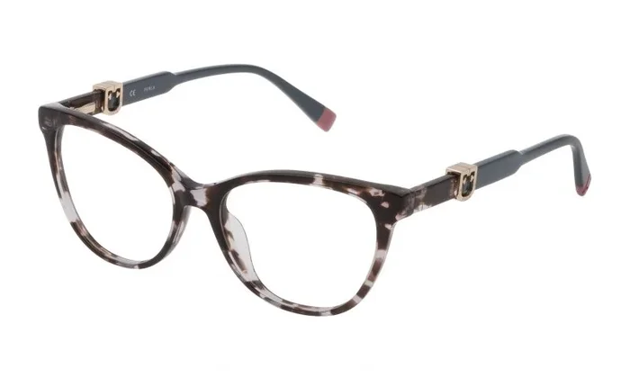 POLICE VPLD90E Gafas, Shiny Aubergine, 54 para Mujer